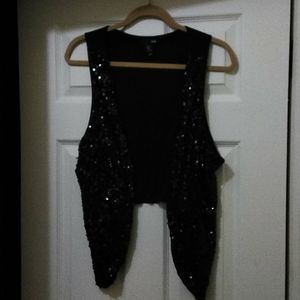 Sequin Vest